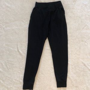 Uniqlo Black Skinny Joggers (XS)